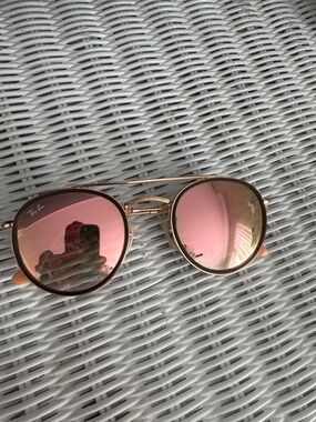Pink Rayban Sunglassses